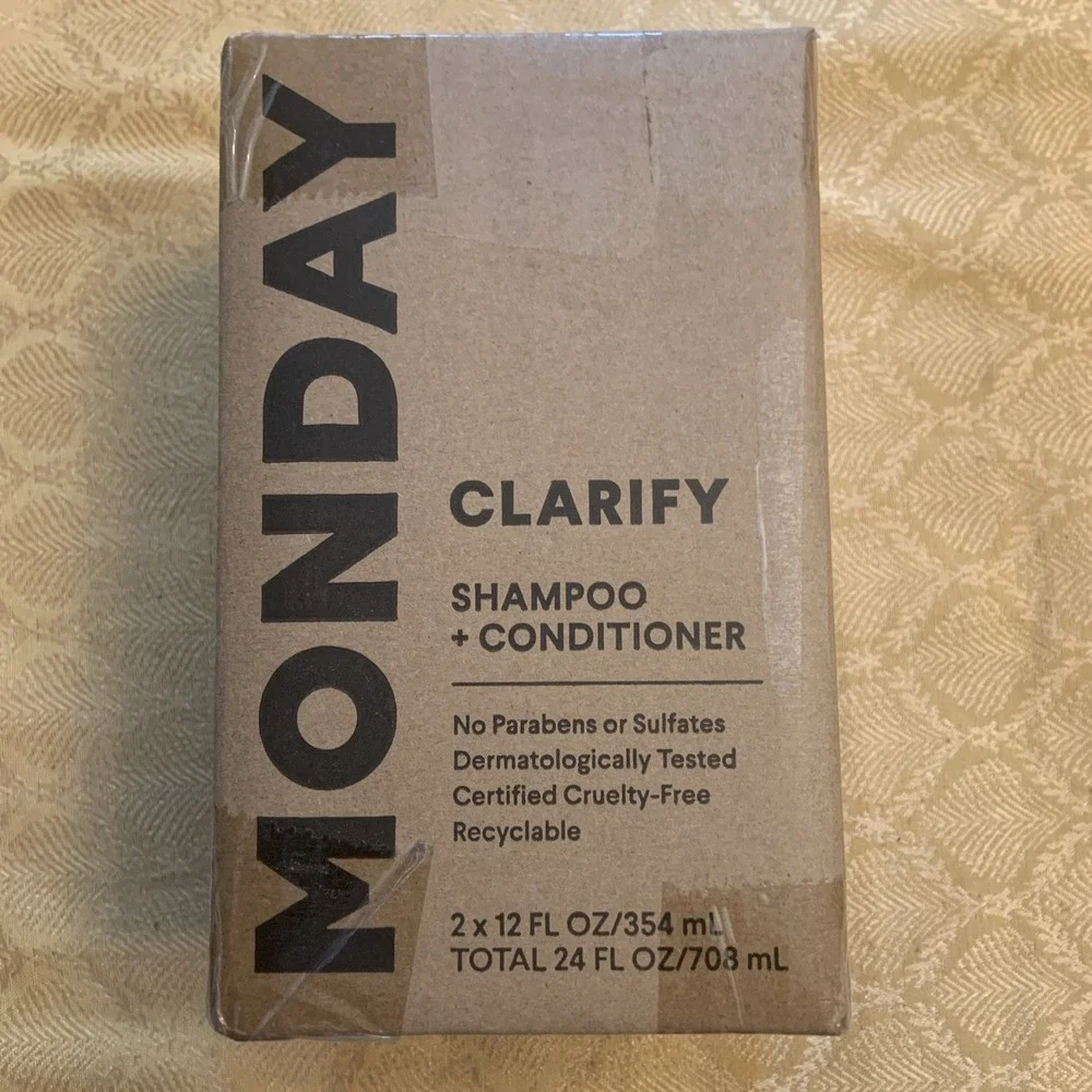 Clarify Shampoo and Conditioner Set 12 oz for Oily Hair Made with Grapefruit Ext